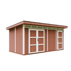 LP® SmartSide® Paneelitalo M905C Redwood Red -maalipakkauksen kera - A237 x 279 x 530 cm / 11.5 m2 hinta ja tiedot | Piharakennukset | hobbyhall.fi