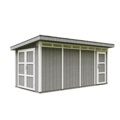 LP® SmartSide® Paneelitalo M905C Cavern Steel -maalipakkauksen kera - A237 x 279 x 530 cm / 11.5 m2 hinta ja tiedot | Piharakennukset | hobbyhall.fi