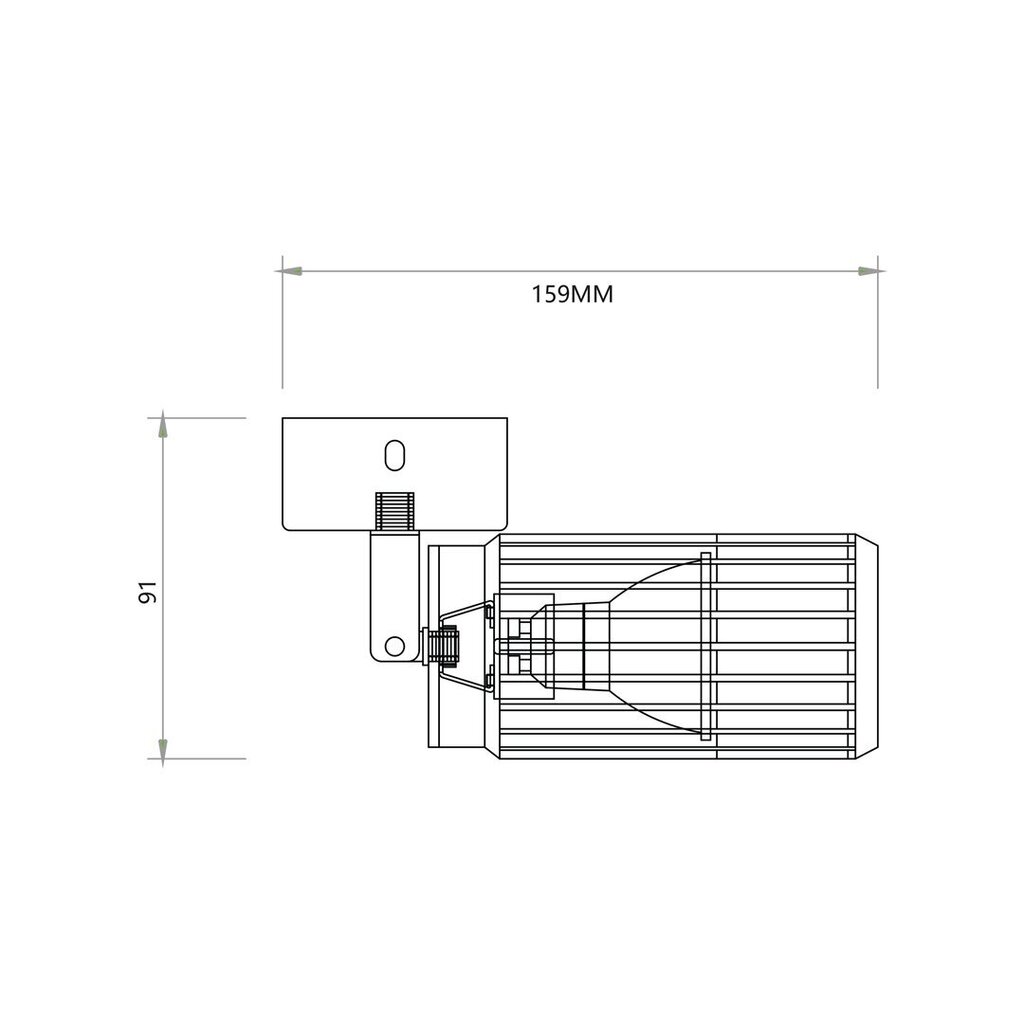 Milagro kattovalaisin Vertical ML0303 hinta ja tiedot | Kattovalaisimet | hobbyhall.fi