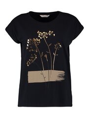 Zabaione naisten T-paita PAOLA TS*P1, tummansininen/kulta 4067218741619 hinta ja tiedot | Naisten T-paidat | hobbyhall.fi