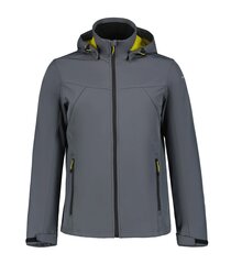 Icepeak Miesten softshell takki Brimfield 57970-4*270, harmaa 6438549413724 hinta ja tiedot | Miesten ulkoilutakit | hobbyhall.fi