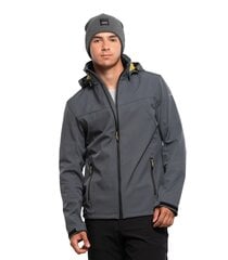 Icepeak Miesten softshell takki Brimfield 57970-4*270, harmaa 6438549413724 hinta ja tiedot | Miesten ulkoilutakit | hobbyhall.fi