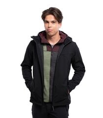 Icepeak Miesten softshell takki Brimfield 57970-4*990, musta 6438522420329 hinta ja tiedot | Miesten ulkoilutakit | hobbyhall.fi