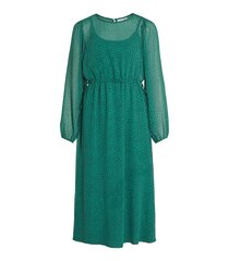 Vila naisten mekko 14093336*02, vihreä/musta 5715505544861 hinta ja tiedot | Mekot | hobbyhall.fi