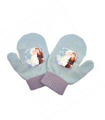 Frozen lasten käsineet 18168 01, sininen 18168*01-ONE hinta ja tiedot | Tyttöjen hatut, huivit ja käsineet | hobbyhall.fi