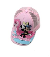 Lasten lippalakki Minnie 341315 02, vaalea pinkki 341315*02-054 hinta ja tiedot | Minnie Mouse Tyttöjen vaatteet | hobbyhall.fi