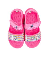 Lasten sandaalit Unicorn 400730 01, vaaleanpunainen 400730*01-32/33 hinta ja tiedot | Lasten sandaalit | hobbyhall.fi