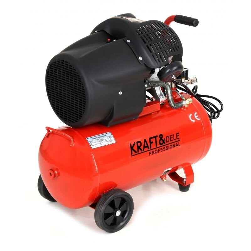 Kompressori 50L 2 mäntää, 530 l/min hinta ja tiedot | Kompressorit | hobbyhall.fi