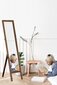 Ksir koristeellinen peili, 50x60 cm, ruskea hinta ja tiedot | Peilit | hobbyhall.fi