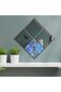 Asir koristeellinen peili, 60x45 cm, ruskea/sininen hinta ja tiedot | Peilit | hobbyhall.fi
