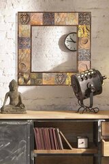 Asir koristeellinen peili, 62x62 cm, ruskea hinta ja tiedot | Peilit | hobbyhall.fi