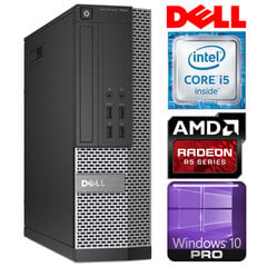 Dell 7020 SFF i5-4570 16GB 240SSD+1TB R5-430 2GB WIN10PRO/W7P hinta ja tiedot | Pöytätietokoneet | hobbyhall.fi