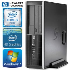 Hp 6200 PRO SFF i5-2400 8GB 120SSD WIN7Pro hinta ja tiedot | Pöytätietokoneet | hobbyhall.fi