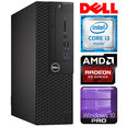 Dell 3050 SFF i3-7100 8GB 1TB SSD M.2 NVME R5-340 2GB WIN10Pro
