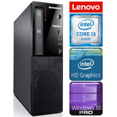Lenovo Edge 72 SFF i3-3220 8GB 240SSD DVD WIN10Pro hinta ja tiedot | Pöytätietokoneet | hobbyhall.fi