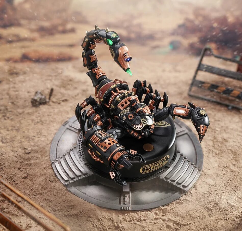 Robotime 3D mekaaninen Emperor Scorpion hinta ja tiedot | LEGOT ja rakennuslelut | hobbyhall.fi