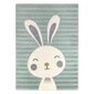 FLHF lasten matto Tinies Rabbit 80x150 cm hinta ja tiedot | Isot matot | hobbyhall.fi