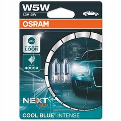 Auton polttimot Osram W5W viileän sininen intensiivinen 2825CBN-02B hinta ja tiedot | Polttimot | hobbyhall.fi