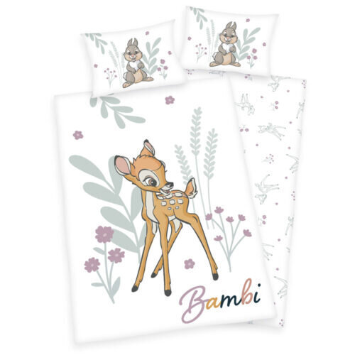 Herding Disney's Bambi Flanellivuodevaatteet vauvoille hinta ja tiedot | Vuodevaatteet lapsille | hobbyhall.fi