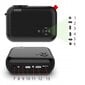 Mini PROJEKTORI matkapuhelimelle FULL HD WiFi LED HDMI 1800lm Zenwire A10 Musta hinta ja tiedot | Projektorit | hobbyhall.fi
