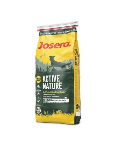 Josera kuivaruoka Active Nature, 15 kg hinta ja tiedot | Koiran kuivaruoka | hobbyhall.fi