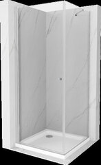 Suihkukaappi Mexen Pretoria altaalla ja sifonilla, Chrome, 100 x 100 cm hinta ja tiedot | Suihkukaapit ja suihkunurkat | hobbyhall.fi