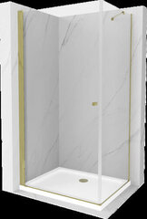 Suihkukaappi Mexen Pretoria altaalla ja sifonilla, Gold, 70 x 90 cm hinta ja tiedot | Suihkukaapit ja suihkunurkat | hobbyhall.fi