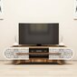 TV-taso, Asir, ruskea/beige hinta ja tiedot | TV-tasot | hobbyhall.fi