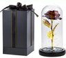 Ikuinen ruusu lasikupolissa LED-valoilla, Livman hinta ja tiedot | Muut hauskat lahjaideat | hobbyhall.fi
