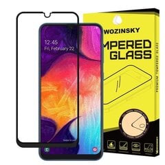 LCD-suojalasi Wozinsky 5D Full Glue Samsung A405 A40, sovitettu koteloon, musta hinta ja tiedot | Näytönsuojakalvot ja -lasit | hobbyhall.fi