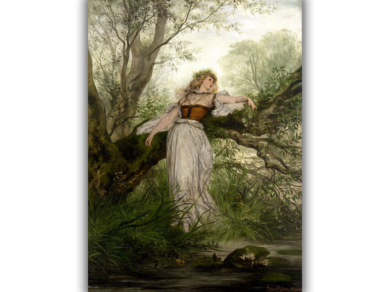 Jäljennös Ophelia, 1869, Victor Müller hinta ja tiedot | Taulut | hobbyhall.fi