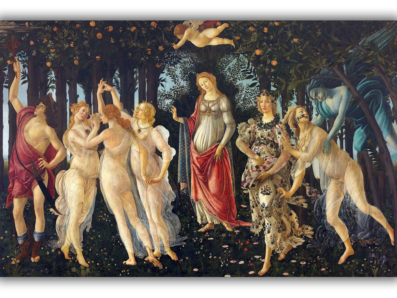 Jäljennös Kevät, 1480, Sandro Botticelli hinta ja tiedot | Taulut | hobbyhall.fi