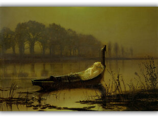 Jäljennös Shalottin rouva, John Atkinson Grimshaw hinta ja tiedot | Taulut | hobbyhall.fi