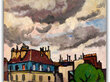 Jäljennös Katot ja pilvet, Pariisi, 1912, Henry Lyman Saÿen hinta ja tiedot | Taulut | hobbyhall.fi