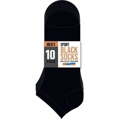 Miesten matalat mustat sukat, 10 paria hinta ja tiedot | Miesten sukat | hobbyhall.fi