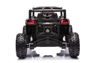 Poliisin kaksipaikkainen buggy JH-105 24V 4x4, musta hinta ja tiedot | Lasten sähköautot | hobbyhall.fi