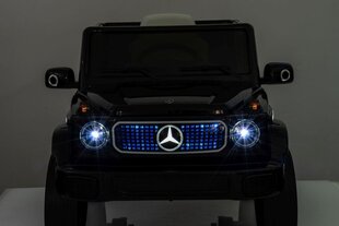 Mercedes EQG 4x4 sähkökäyttöinen yksipaikkainen jeeppi, musta hinta ja tiedot | Lasten sähköautot | hobbyhall.fi