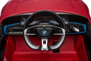 Sähköauto lapsille, BMW I4 4x4, punainen hinta ja tiedot | Lasten sähköautot | hobbyhall.fi