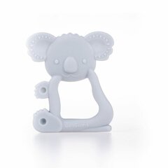 Silikoninen purulelu Koala, harmaa hinta ja tiedot | Vauvan lelut | hobbyhall.fi