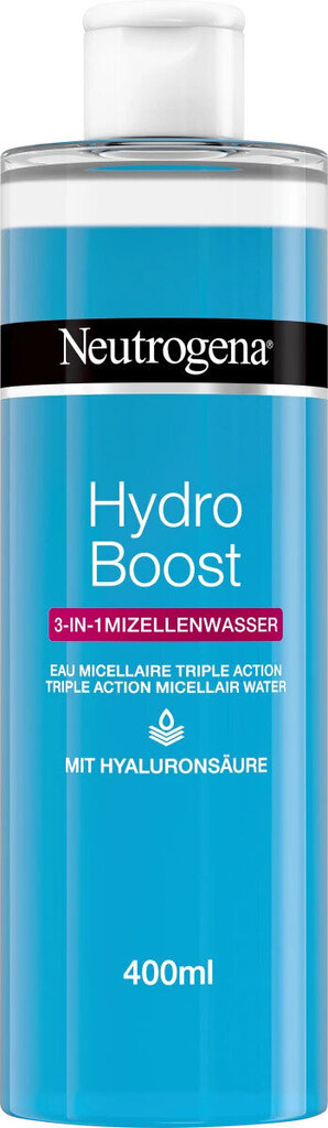 NEUTROGENA Hydro Boost 3in1 misellivesi 400 ml hinta ja tiedot | Kasvojen puhdistusaineet | hobbyhall.fi