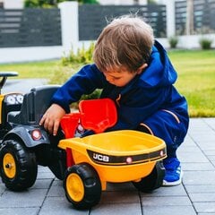 FALK JCB traktori ja perävaunu, keltainen hinta ja tiedot | Vauvan lelut | hobbyhall.fi