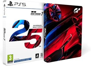 Gran Turismo 7 25th Anniversary Steelbook Edition PS5 hinta ja tiedot | Sony Pelaaminen | hobbyhall.fi