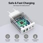 USB/USB-C Fast Charger 40W for iPhone/Samsung/Meta/Xiaomi hinta ja tiedot | Puhelimen laturit | hobbyhall.fi