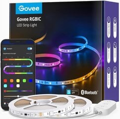 Govee RGBIC LED Strip 20m Music Sinch (Smart Home) hinta ja tiedot | LED-valonauhat | hobbyhall.fi