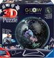 Ravensburger 3D-pulmapallo hehkuu pimeässä 180 kpl, Astrologia hinta ja tiedot | Palapelit | hobbyhall.fi