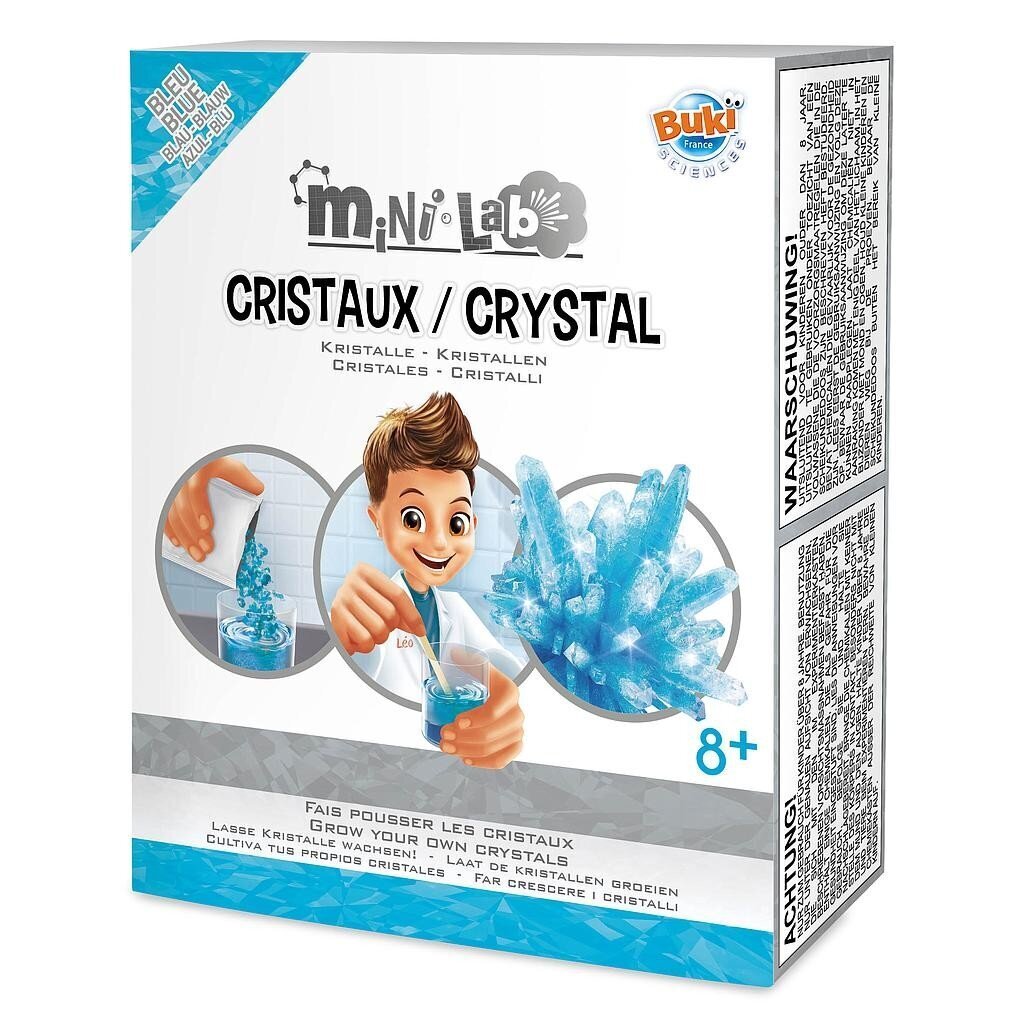 Mini Lab Crystal sininen hinta ja tiedot | Kehittävät lelut | hobbyhall.fi