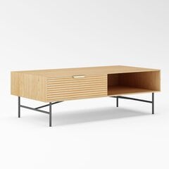 Sohvapöytä BASSEL 120x60xH40cm, 3D melamiini hinta ja tiedot | Sohvapöydät | hobbyhall.fi