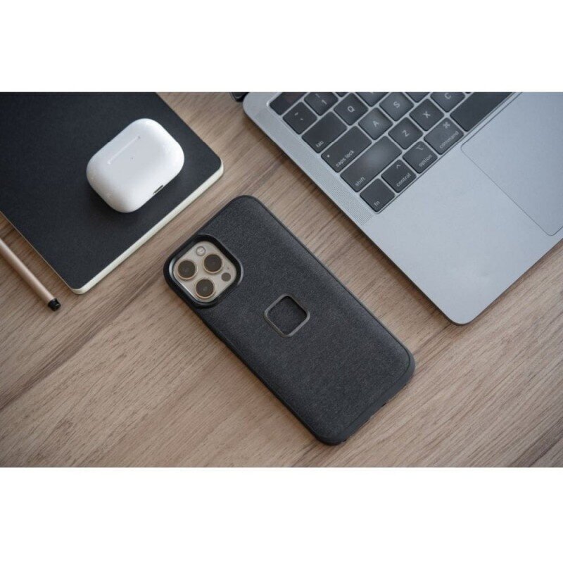 Peak Design kotelo Apple iPhone 15 Pro Max Everyday Fabric Case, hiili hinta ja tiedot | Puhelimen kuoret ja kotelot | hobbyhall.fi