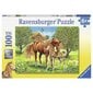 Ravensburger palapeli 100 kpl Hevosia hinta ja tiedot | Palapelit | hobbyhall.fi