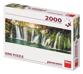 Dino-panoraamapalapeli 2000 kappaletta Plitvicen vesiputous hinta ja tiedot | Dino Lapset | hobbyhall.fi